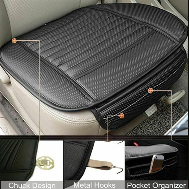 1X Breathable Car Front Seat Cushion/Protector Pad Driver Mat Cover