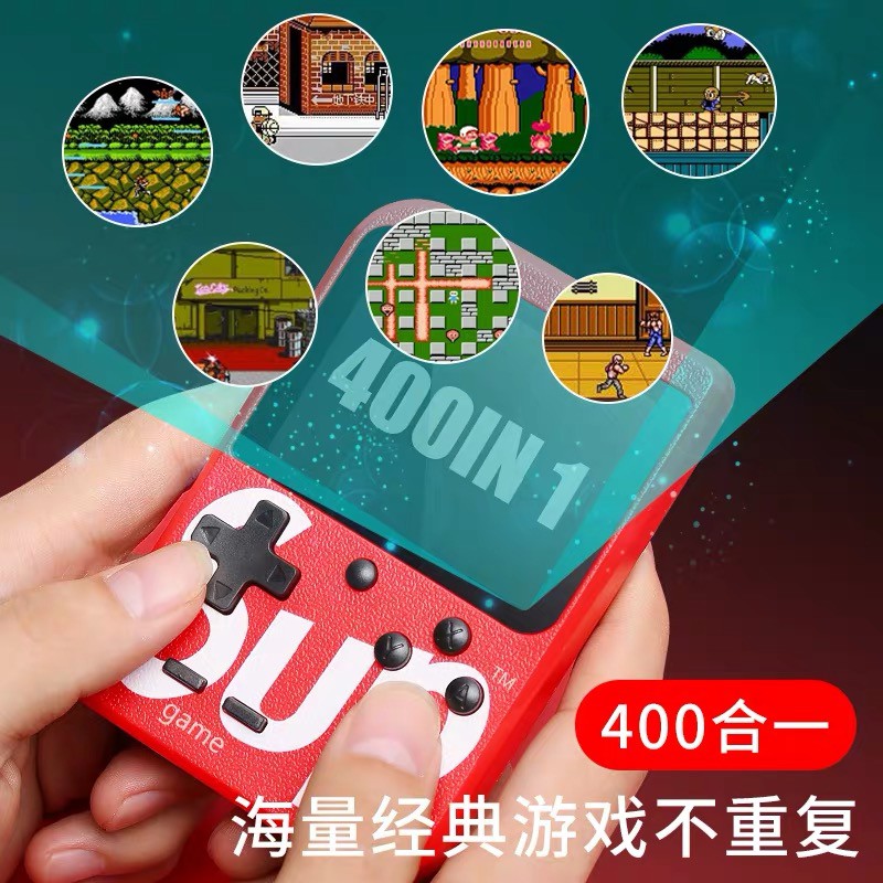 SUP Game Box 400 In 1 Retro Handheld Game Console Emulator Portable