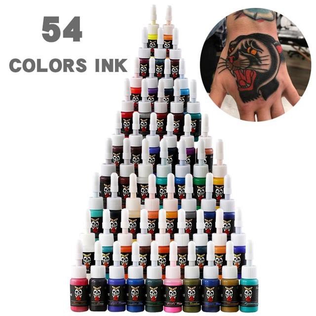 New 5ml Color mixing Tattoo Ink Semi Permanent Natural Plant Pigment