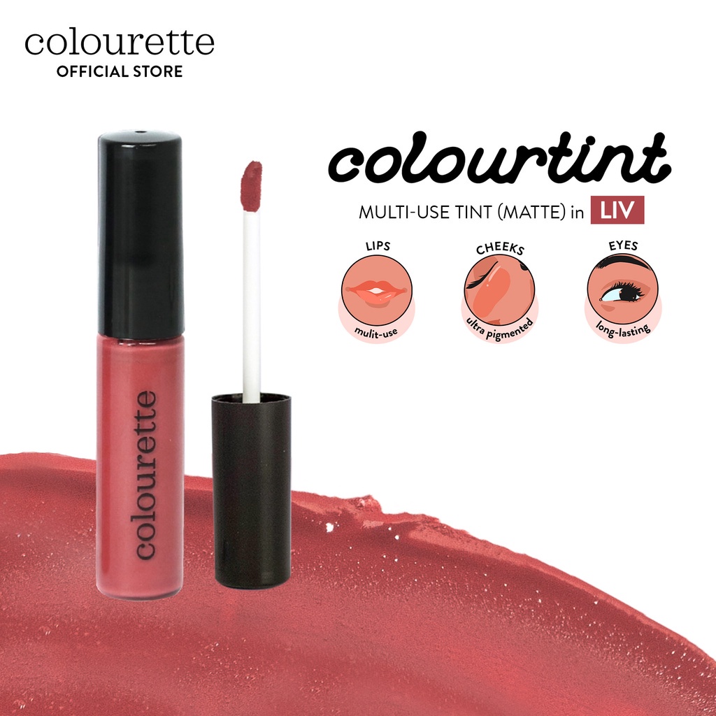 Colourette Colourtint in Liv (Matte) [LongLasting, Matte Lip Tint