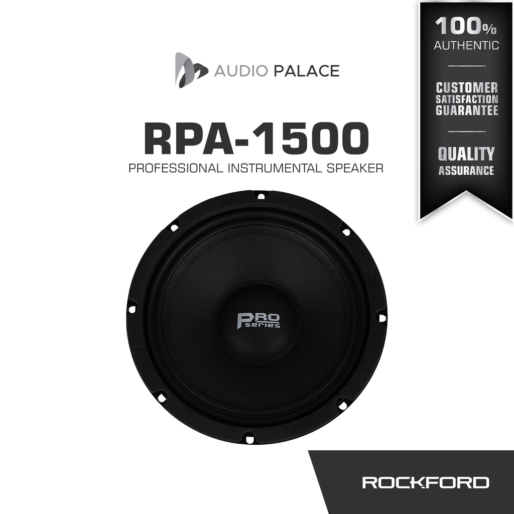 ROCKFORD Professional Instrumental Speaker RPA1500 {15 inches] [450