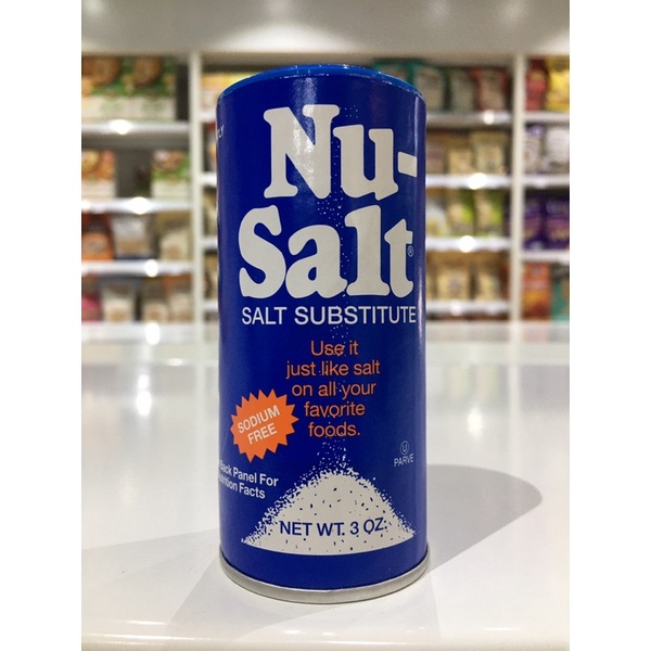 NuSalt (salt substitute) sodium free 3oz Shopee Philippines