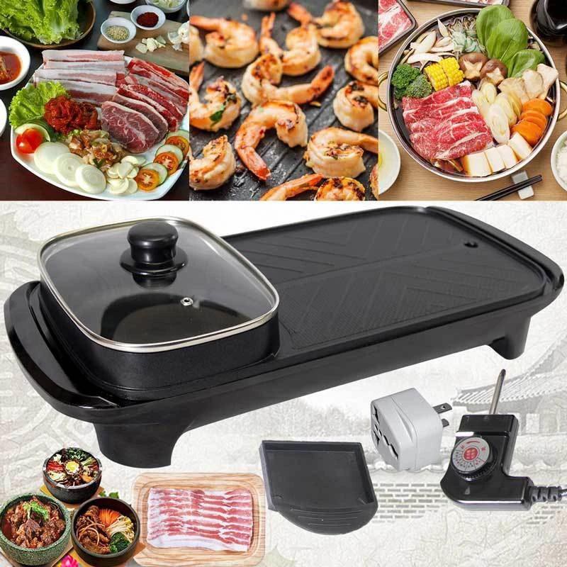 bea 2in1 Multifunctional Electric Hot Pot korean grill BBQ With Hotpot