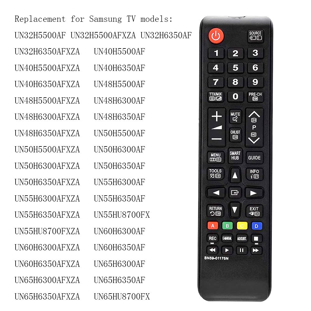 Universal TV Remote Control for Samsung AA5900786A Smart TV Samsung