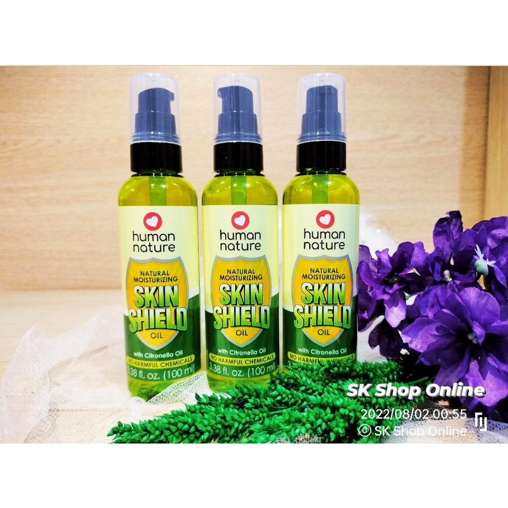 Human Nature Skin Shield Oil Insect Repellant Shopee Philippines