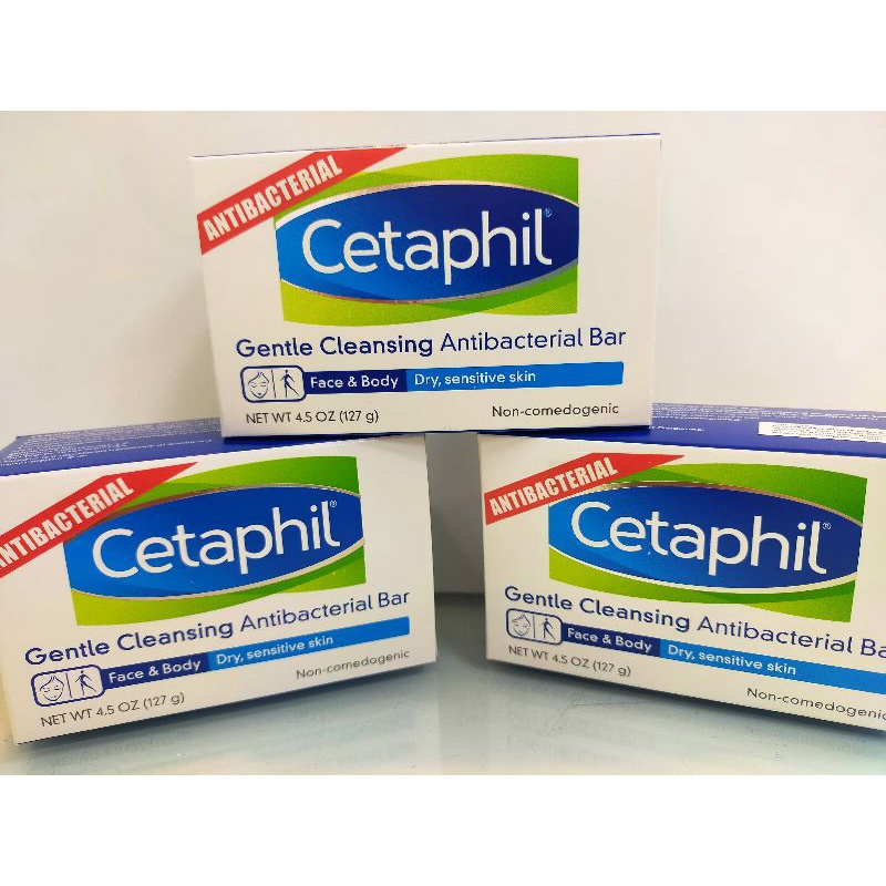 iCare* CETAPHIL ANTIBACTERIAL SOAP 127g* Shopee Philippines