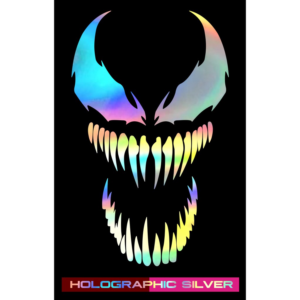 VENOM STICKER DECAL FOR CAR MOTORCYCLE HELMET Shopee Philippines