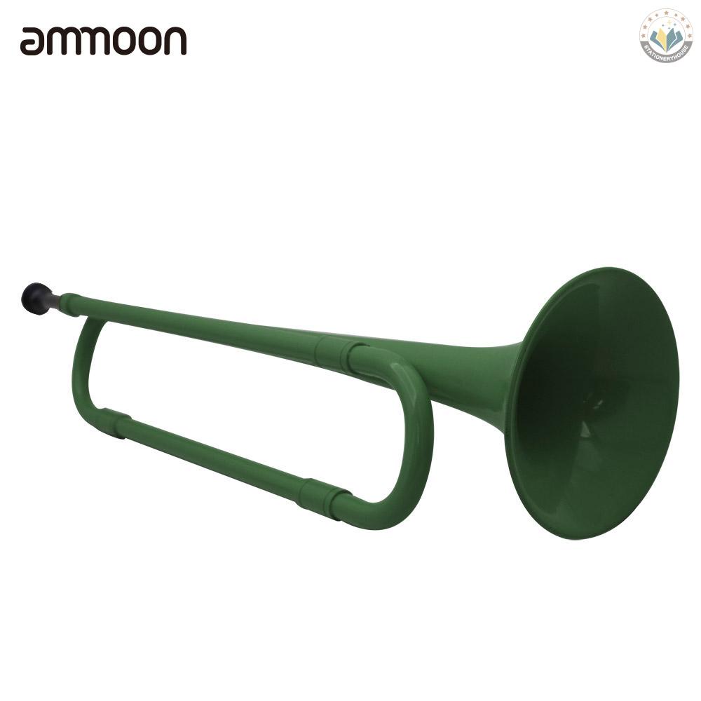 [√] ammoon B Flat Bugle Cavalry Trumpet Environmentally Friendly