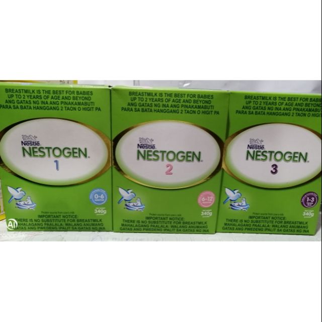 Nestogen 1 2 3 340g by Nestle Shopee Philippines