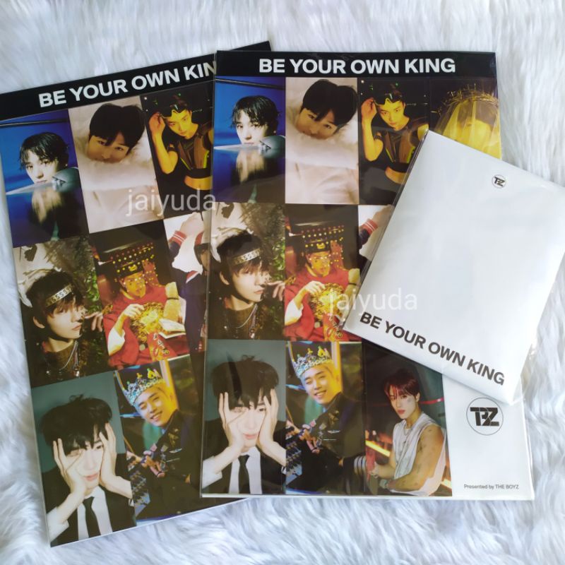 [ONHAND] The Boyz BE YOUR OWN KING OFFICIAL MD (BYOK) Shopee Philippines