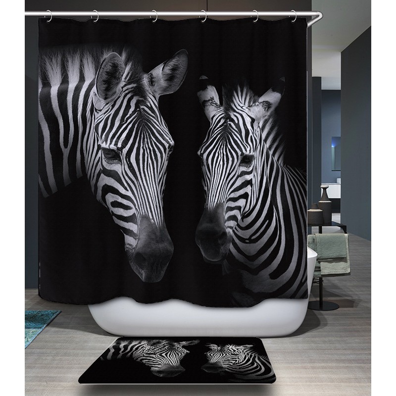 Zebra Bathroom Decor