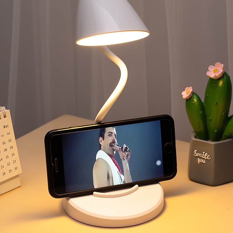 USB charging dimmable led table lamp children's table lamp 3color