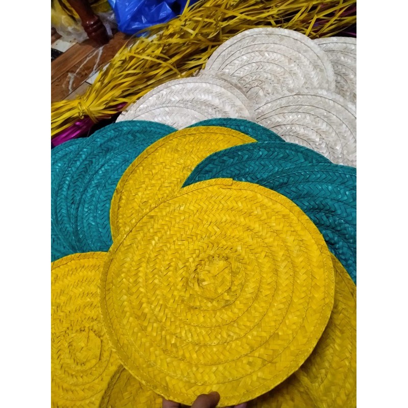 BURI DINING PLACEMATS (ROUND) COLORED Shopee Philippines