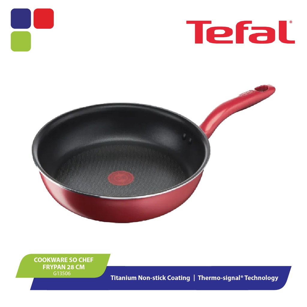 TEFAL COOKWARE SO CHEF FRYPAN 28 CM G13506 Shopee Philippines