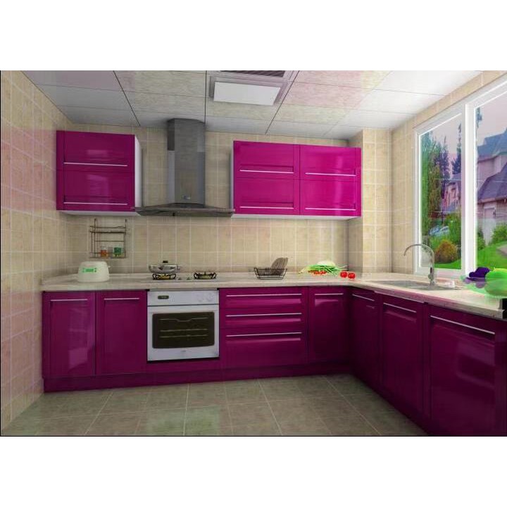 Wallpaper 5m x40cm Vinyl Contact Paper for Kitchen Door Cover