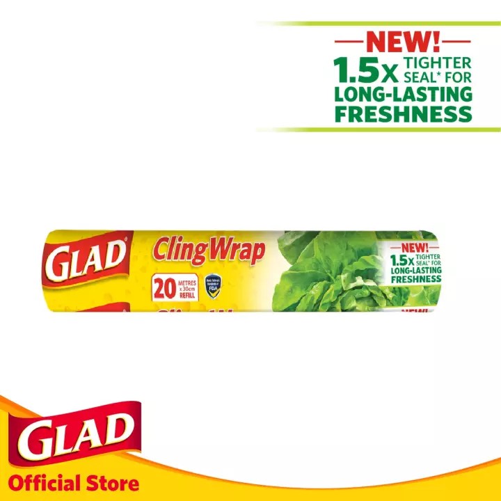 Glad Cling Wrap REFILL 20m Shopee Philippines