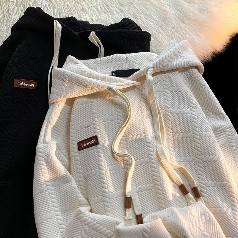 【Gstore】Oversized Hoodie Men Korean Sweater Fashion Baggy Hoodie Long