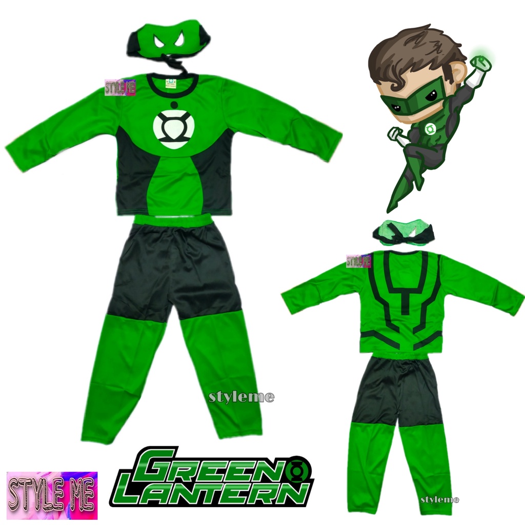 GreenLantern Character Costume for Baby and Kids Superhero/ Halloween