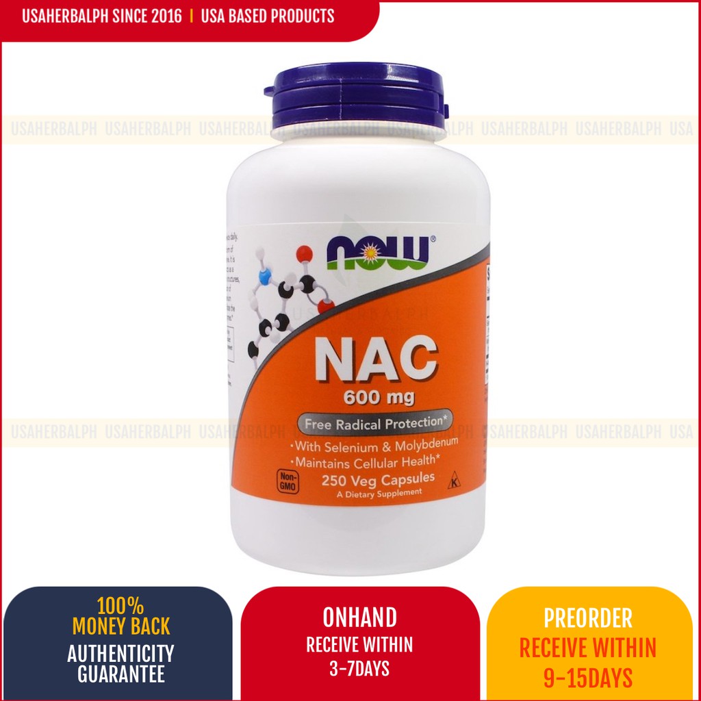 Now Foods, NAC, 600 1000mg Shopee Philippines