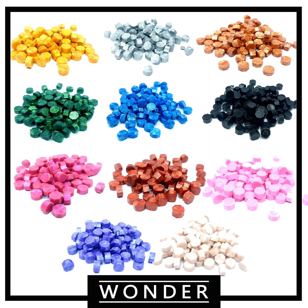 100 PCS Wax Seal Beads Sealing Wax Beads Wax Stamp Beads Shopee Philippines