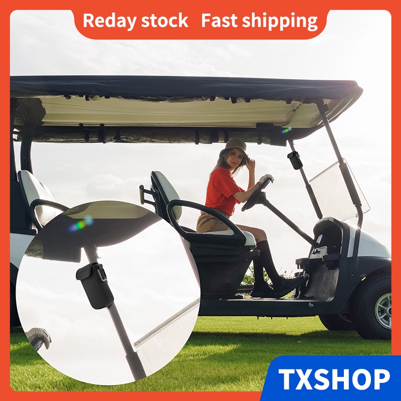 TXEsign Golf Cart Phone Holder, Golf Cart Accessory Organizer