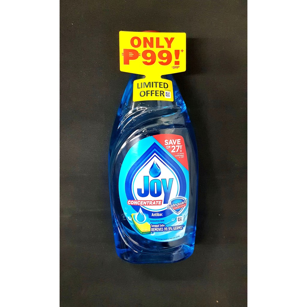 Joy Dishwashing Liquid AntiBac 495ml Shopee Philippines