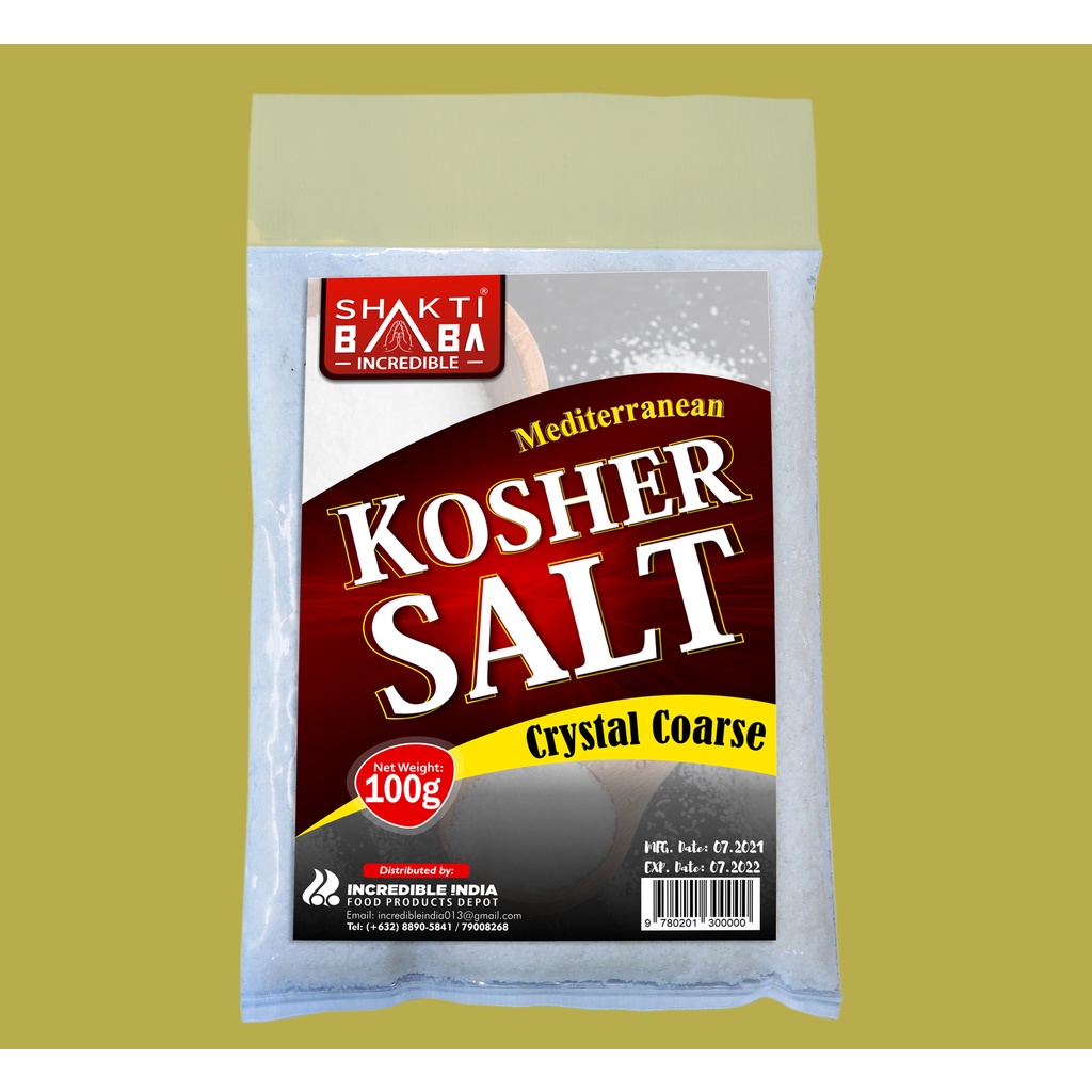 Kosher Salt Crystal Coarse 100g Shopee Philippines
