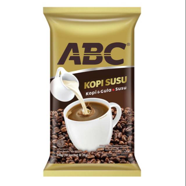 Abc Instant Coffee, Coffee, Coffee, Sugar + Milk 10x31g Shopee Philippines