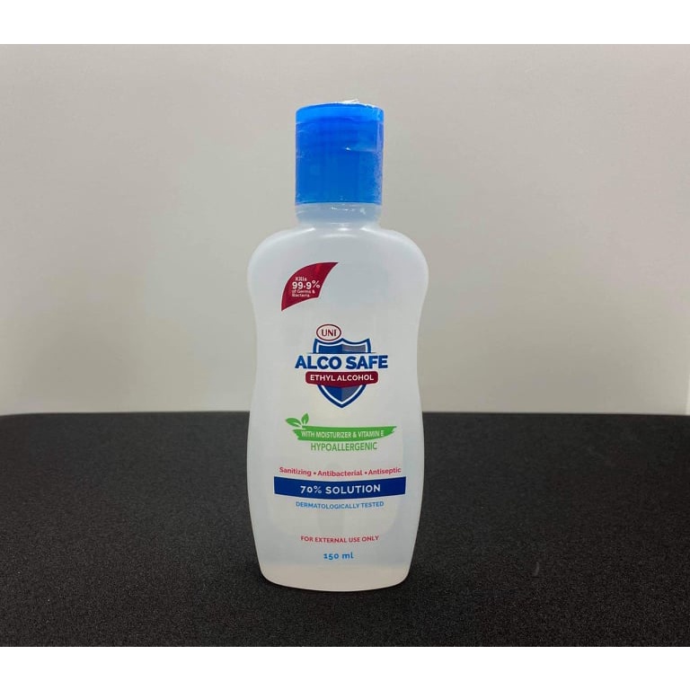 ALCO SAFE ETHYL ALCOHOL 70 150ml Shopee Philippines