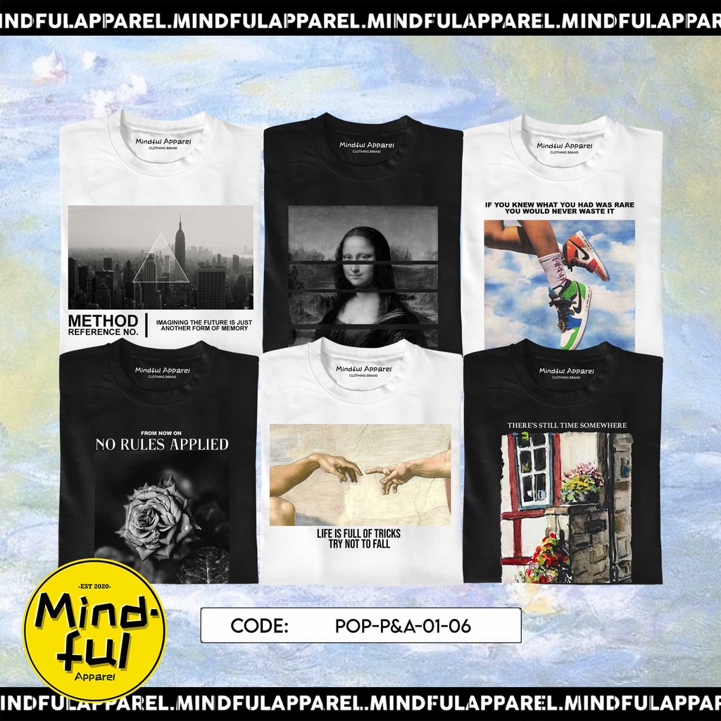 POP CULTURE PHOTOS AND ARTS GRAPHIC TEES MINDFUL APPAREL TSHIRT