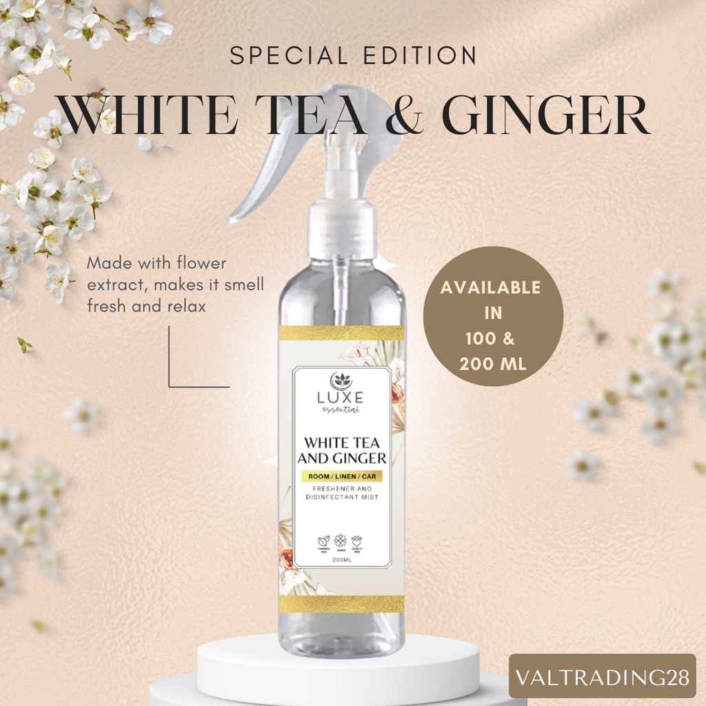 Luxe Essential Hotel Scent Fragrance Room Linen Disinfectant Spray