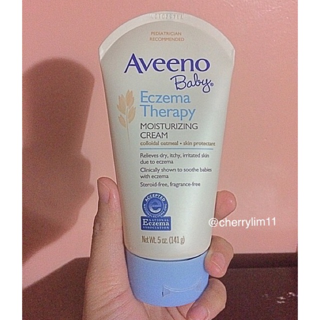 authentic Aveeno baby eczema therapy DECANT moisturizing cream Shopee