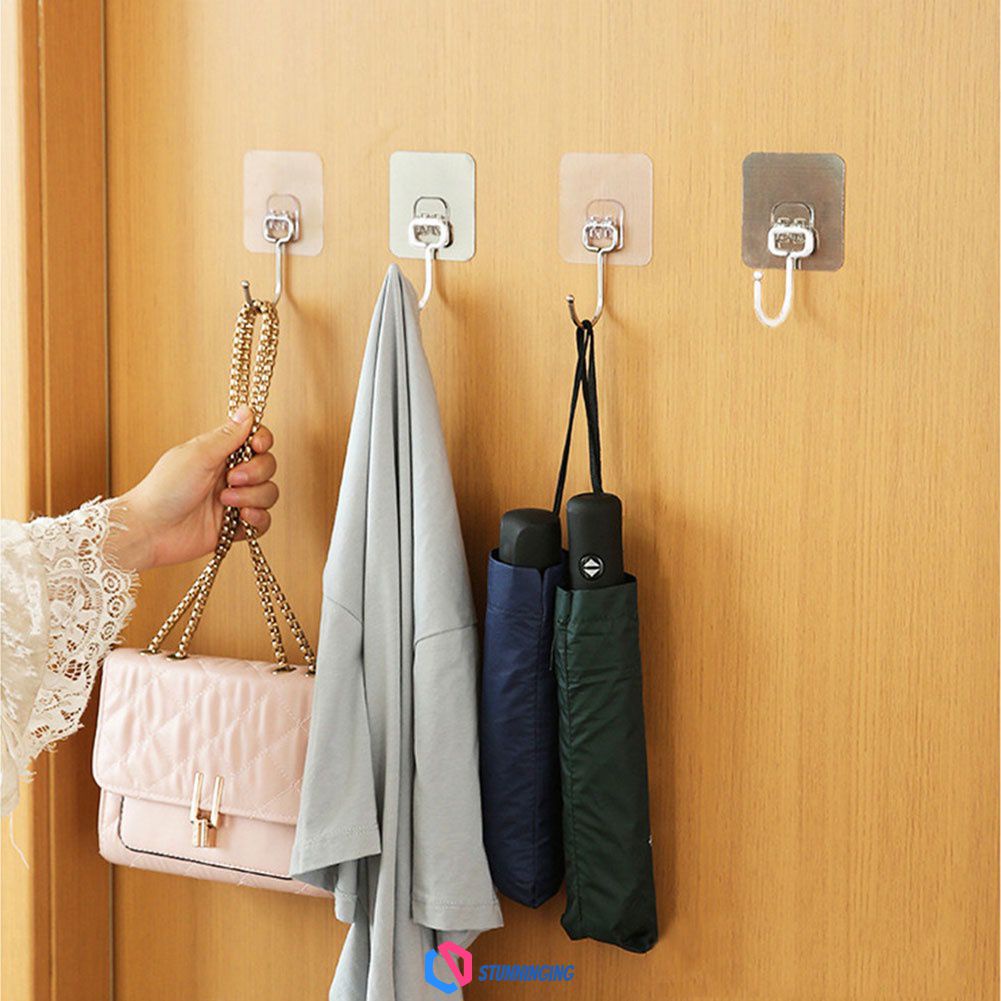 No Hole Hook No Trace Selfadhesive Coat Hook Suction Cup Kitchen Wall