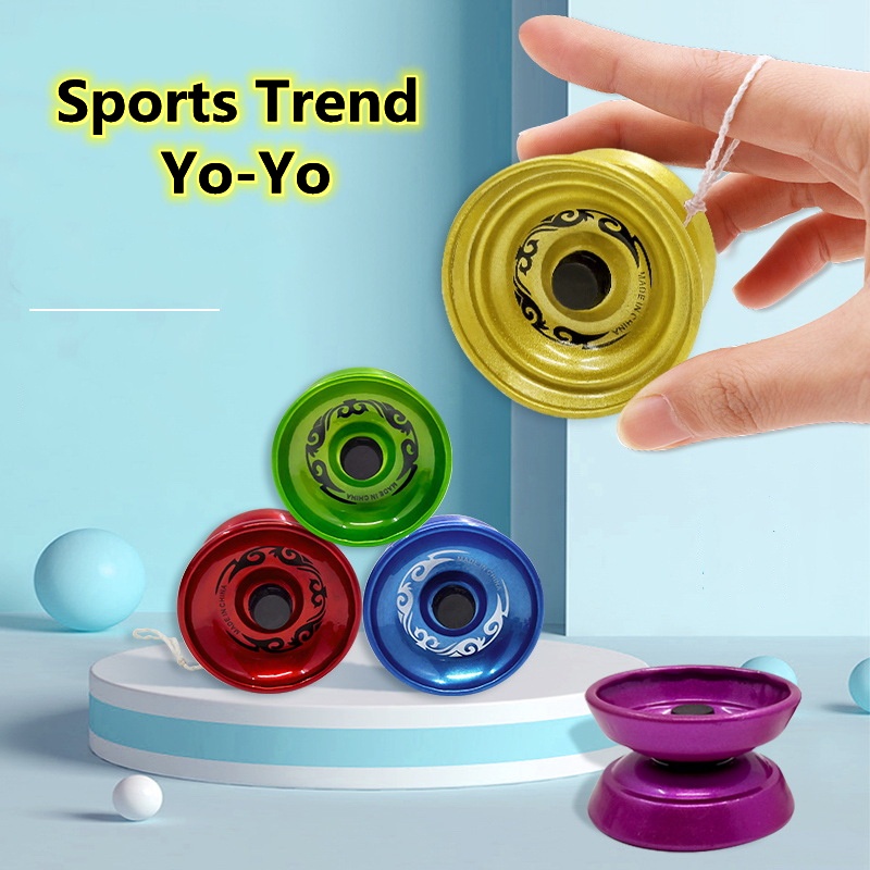 YoYo Toys YoYo For Kids Alloy Luminous YoYo Gift Box With Beast Ring