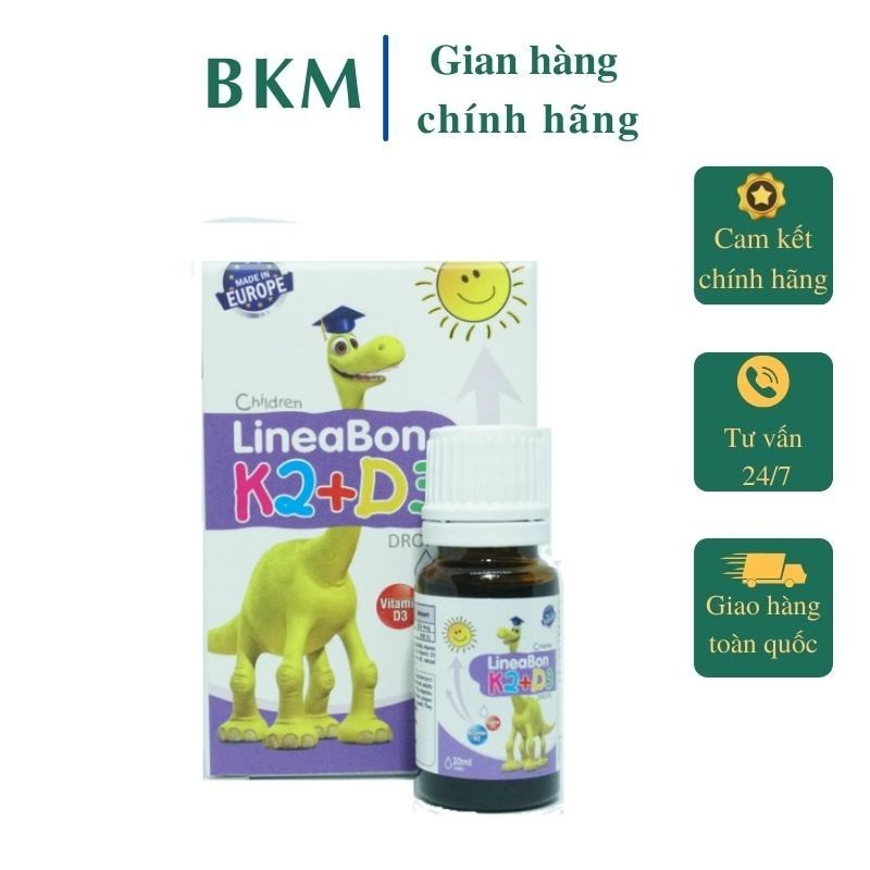 Vitamin D3K2 Lineabon, Supplement Vitamin D3 For Babies To Increase