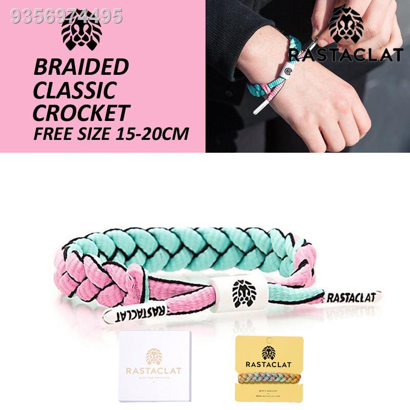 RASTACLAT Bracelet With Box Green Powder Doublesided Wear Series Classic Couple Models