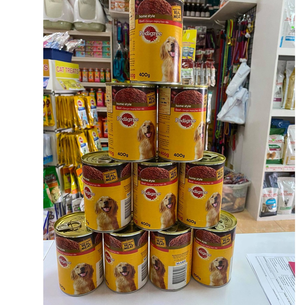 Pedigree Canned Dog Food (400g) Shopee Philippines