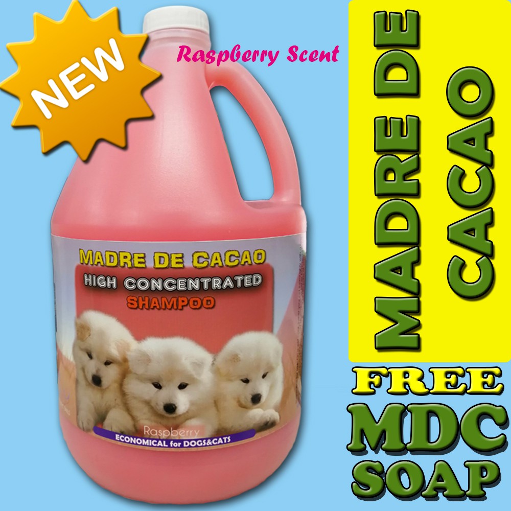 1 gallon (3.78 liters) Madre De Cacao (Raspberry Scent) with free MDC