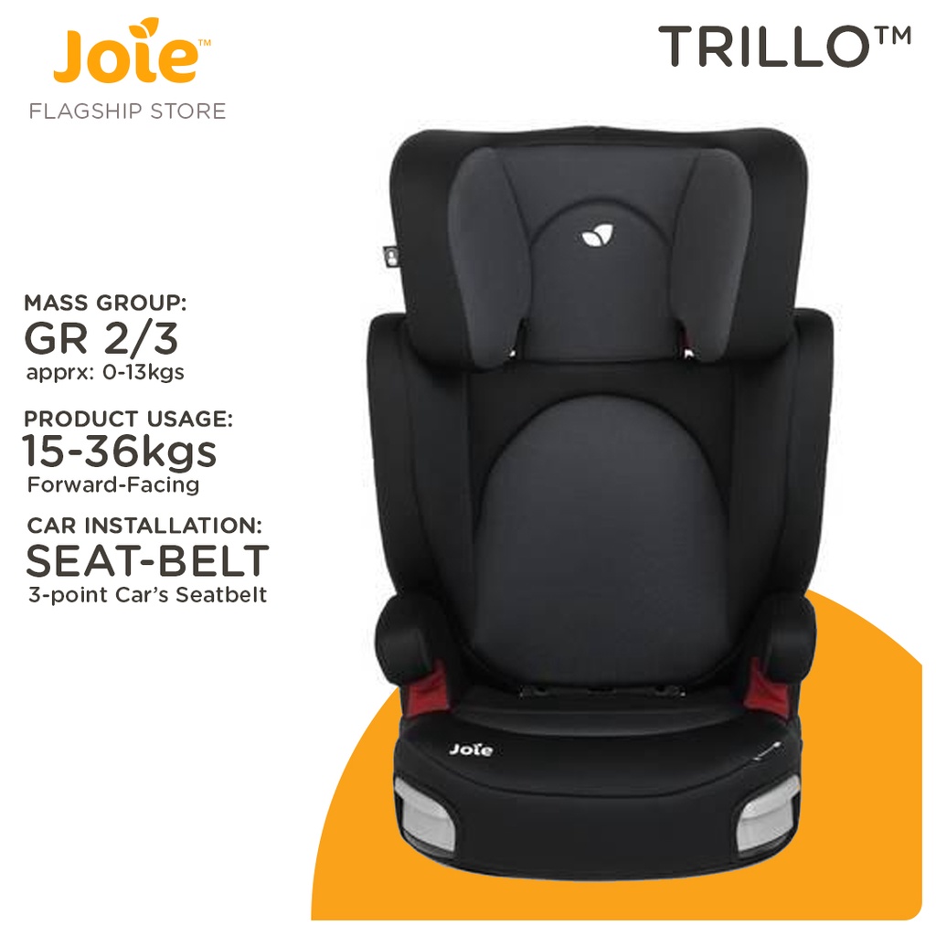 Joie Trillo Toddler Car Seat Booster Seat Group 2/3 (for Children 15kgs