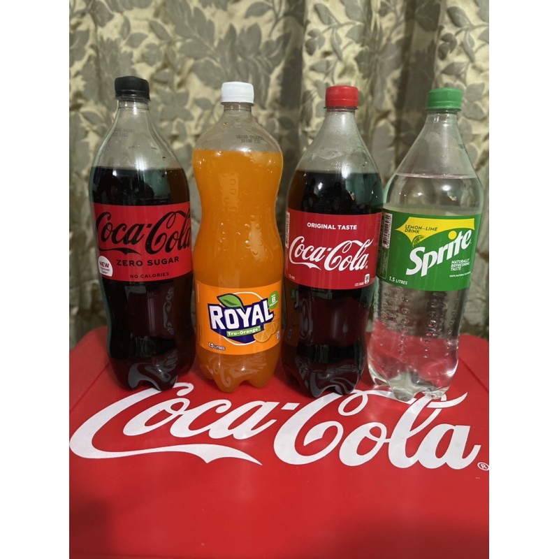 Coke / Sprite / Royal 1.5L Bottle Php75 Shopee Philippines