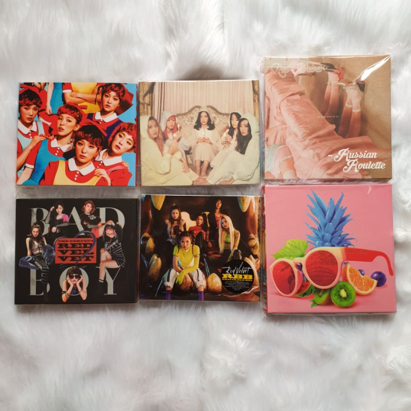 red velvet official albums [read product description] Shopee Philippines