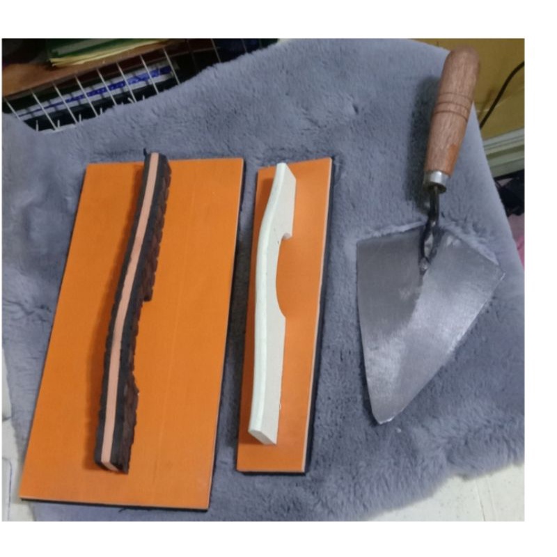 Cement Trowel and Plastering Trowel Rodela Rubber Set Shopee Philippines