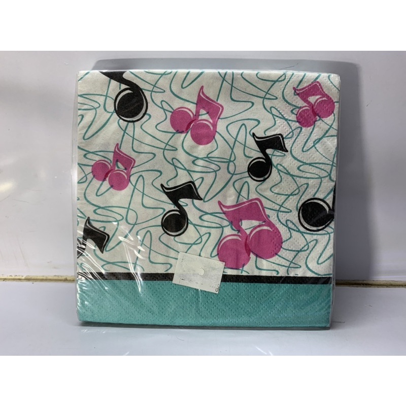 Music notes beverage napkins Shopee Philippines