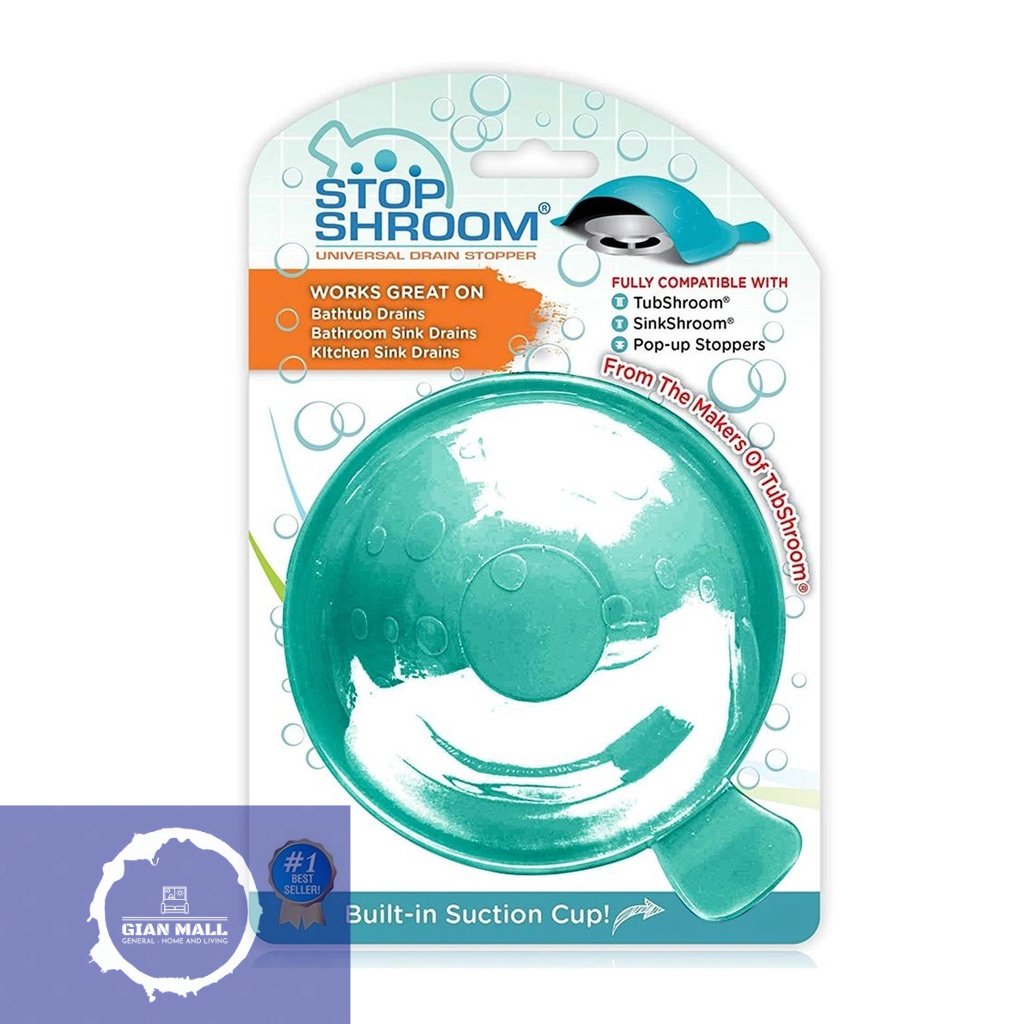 GianMall Stop Shroom Universal Drain Plug for Bathtub, Bathroom, and