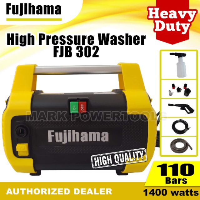 FUJIHAMA FJB 302 PRESSURE WASHER 110 bar Shopee Philippines