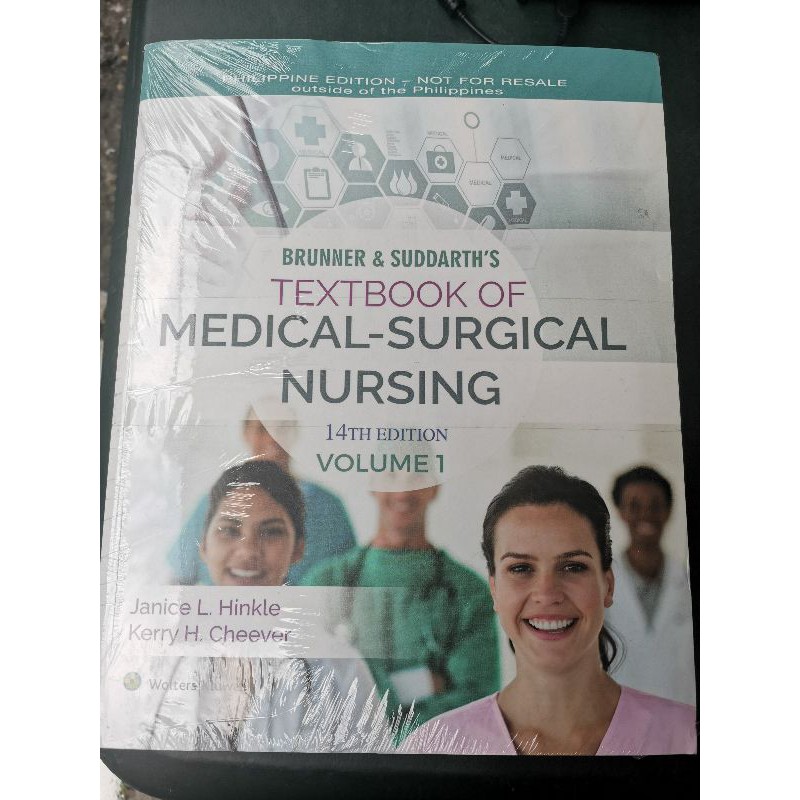 BRUNNER & SUDDARTH'S TEXTBOOK OF MEDICALSURGICAL NURSING 14TH EDITION