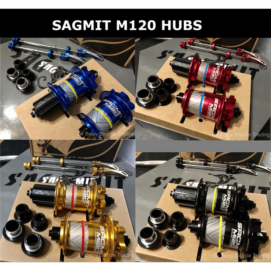 Sagmit M120 Hubs 6 Pawls 32 Holes Sealed Bearing Alloy Cassette Type