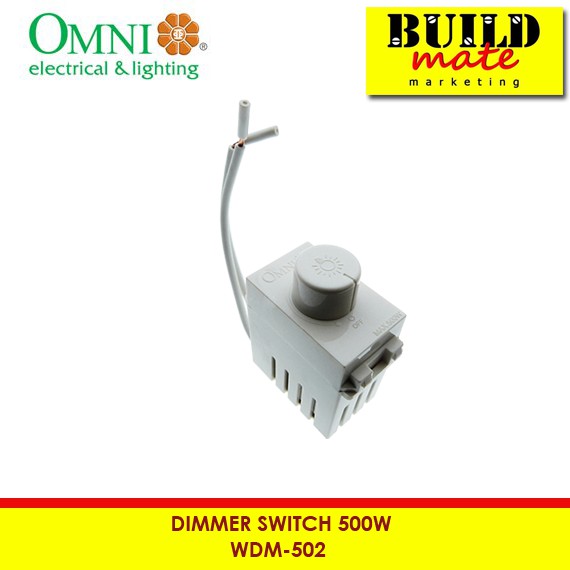 Omni Dimmer Switch 500W WDM502 Shopee Philippines