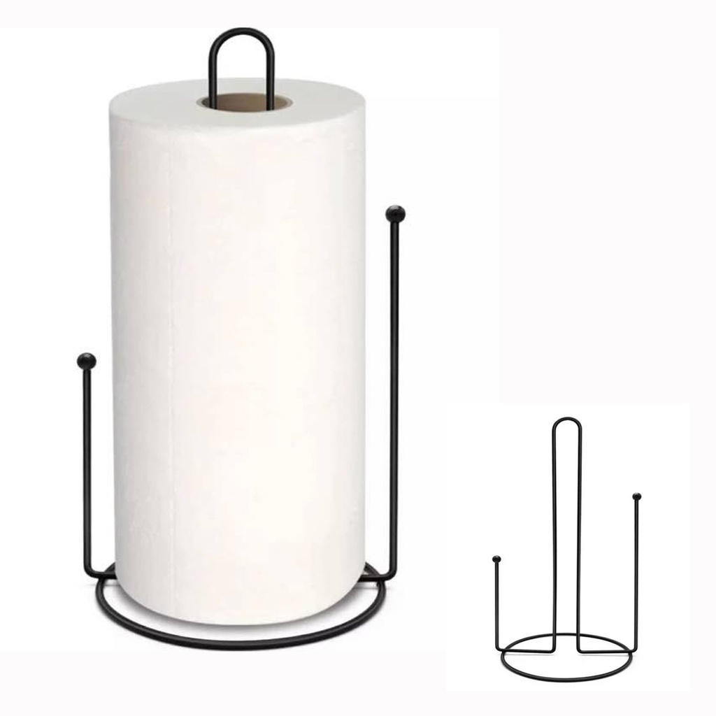 TISSUE STAND Stainless Steel Kitchen Roll Paper Towel Holder/Bathroom