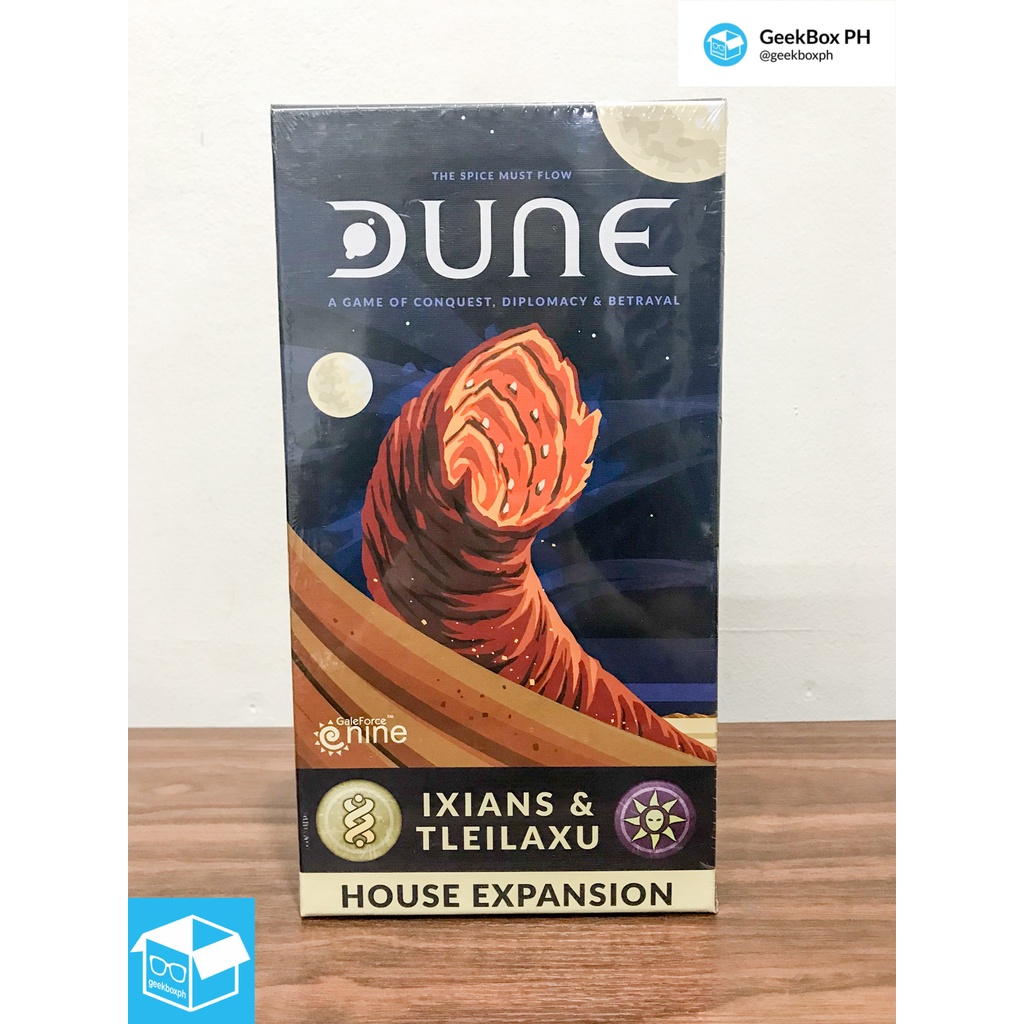 Dune Board Game Ixians & Tleilaxu Dune House Expansion Shopee